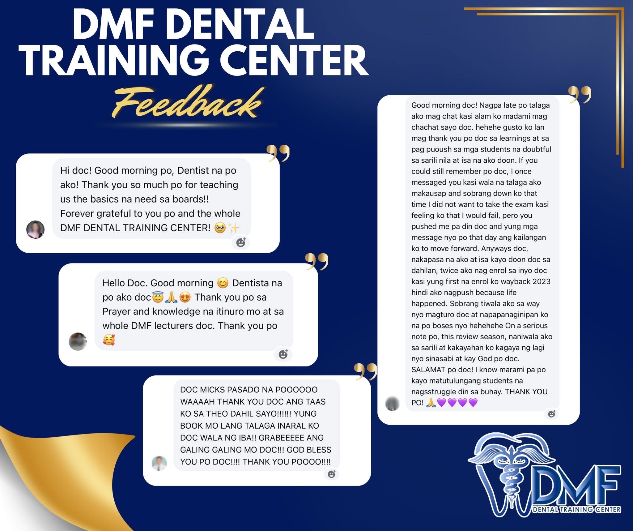 Student feedback screenshot 2