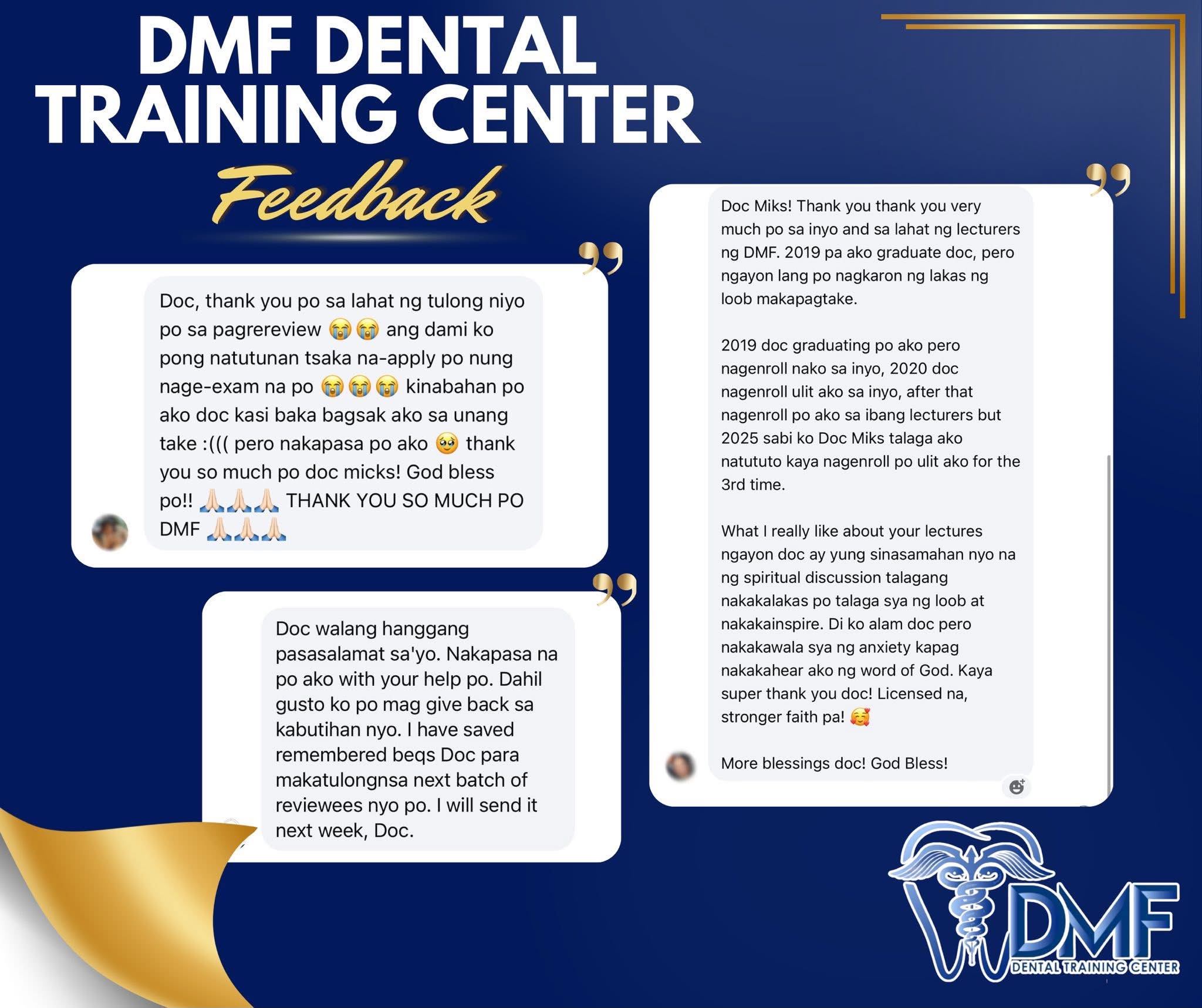 Student feedback screenshot 5