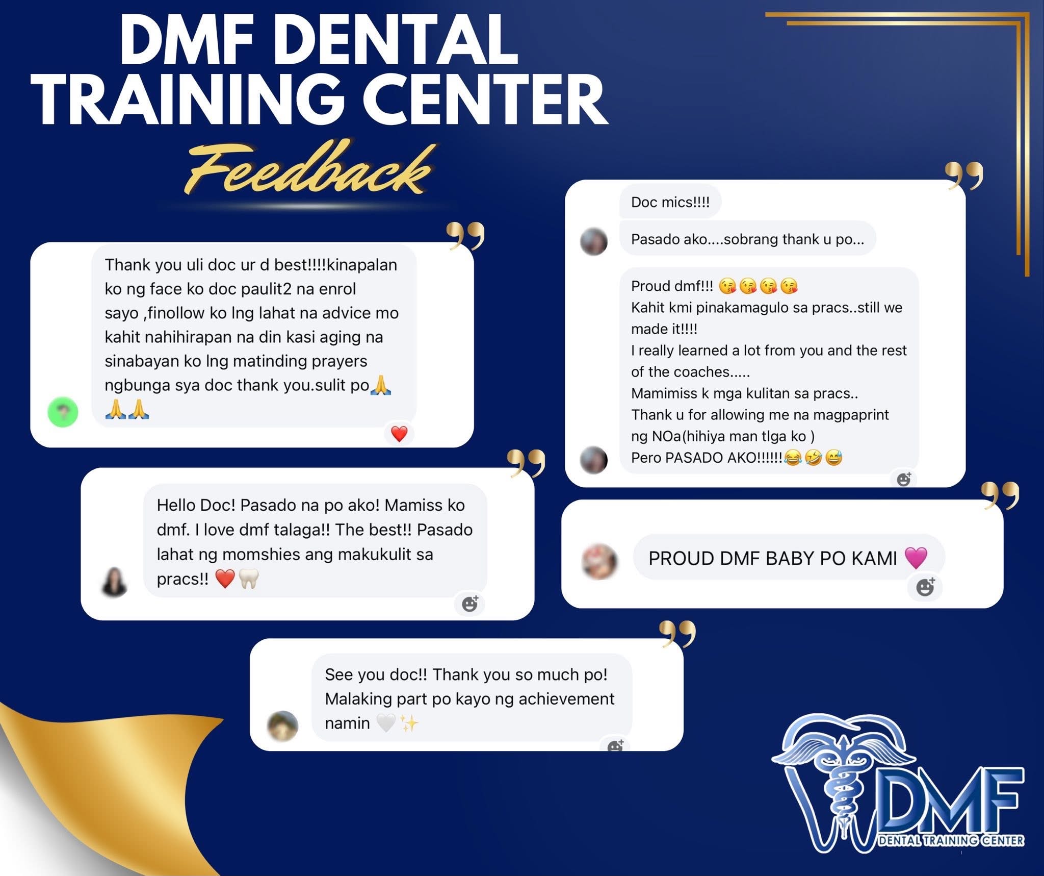 Student feedback screenshot 6