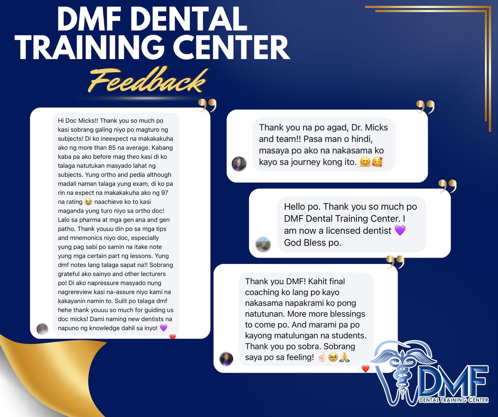 Student feedback screenshot 8
